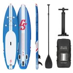Capital sports lanikai cruiser 10. 8 - planche de paddle gonflable sup board set, set: planche + pagaie ...