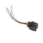 Capteur de pression d'entr�e d'air de voiture a 4 broches, c�ble en queue de cochon pour golf a6 a4 1j0 ...