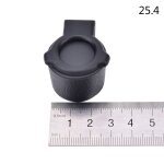 Capuchon d'objectif 25. 4 - 57mm pour lunette de vis�e de fusil de chasse, protection des yeux