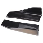Carbon fiber diffuseur universel de sparateur d'angle de lvre arrire modifi anti - crash de pare ...