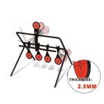 Carillons eoliens, cible de tir, mtal, rinitialisation automatique, rotation, chasse en plein air, ...