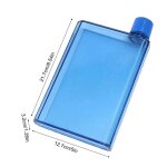 Carnet de notes portable rutilisable, bouteille de tasse en papier horizon, bloc - notes anti - fuite, ...