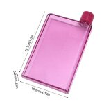 Carnet de notes portable rutilisable, bouteille de tasse en papier horizon, bloc - notes anti - fuite, ...