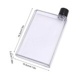 Carnet de notes portable rutilisable, bouteille de tasse en papier horizon, bloc - notes anti - fuite, ...