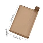 Carnet de notes portable rutilisable, bouteille de tasse en papier horizon, bloc - notes anti - fuite, ...