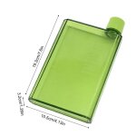 Carnet de notes portable rutilisable, bouteille de tasse en papier horizon, bloc - notes anti - fuite, ...