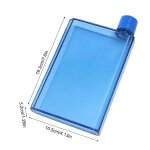 Carnet de notes portable rutilisable, bouteille de tasse en papier horizon, bloc - notes anti - fuite, ...