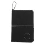 Carnet de score de golf haut de gamme en cuir pu noir - compact, durable, idéal pour les cartes de score ... Carnet de score de golf haut de gamme en cuir pu noir - compact, durable, idéal pour les cartes de score ...