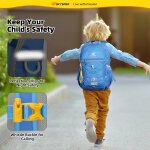 Cartable fille garcon primaire 12 - 18l sac a dos enfant avec sangle de poitrine lger sac a dos maternelle ...