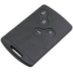 Carte cle pour renault captur clio 4 koleos laguna 3 megane 3 scenic 3 latitude fluence - 4 boutons [phonillic ...