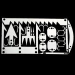 Carte d'hameçon multifonction portable, outils de pêche en plein air, equipement de pêche, camping en ... Carte d'hameçon multifonction portable, outils de pêche en plein air, equipement de pêche, camping en ...