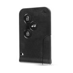 Carte a puce 3 bouton pour renault clio logan megane 2 3 koleos sc�nic - coque boitier de remplacement ...