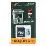 Carte sd pour camras de dtection 64go camouflage
