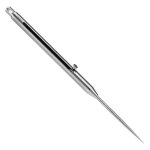 Cartouche de cure dents tlescopique portable en alliage de titane, multifonction a ressort, outils de ...