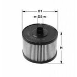 Cartouche de filtration diesel premium - peugeot 307 break 2. 0 hdi 136 a part. 02 / 2004