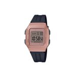 Casio montre noir digital mixte casio collection f - 201wam - 5avef