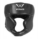 Casque de boxe avec coussin d'impact, noir, taille l Casque de boxe avec coussin d'impact, noir, taille l