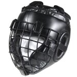 Casque de boxe avec grille de protectionm