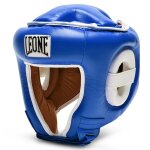 Casque de boxe leone combat - noir - l