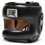 Casque de boxe leone protection - noir - m Casque de boxe leone protection - noir - m