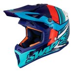Casque cross blur s818 - rouge / bleu brillant - taille xl Casque cross blur s818 - rouge / bleu brillant - taille xl