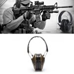 Casque d'coute de force tactique, rduction du bruit, casque d'coute pliable, pour chasse, tir, anti ...