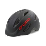 Casque enfant giro scamp - noir mat - 49 / 53 cm