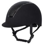 Casque d'�quitation harry's horse regal velvet sparkle 58 / 60 mixte noir