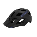 Casque femme giro verce - noir / violet