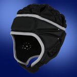 Casque de football souple utile, trous de ventilation, casque de football pour gardien de but, couvre ...