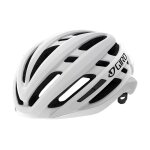 Casque giro agilis - blanc mat - taille 59 / 63 cm