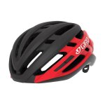 Casque giro agilis mips - noir / rouge clair - taille 59 / 63 cm