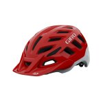 Casque giro radix - rouge / blanc - taille 59 / 63 cm