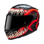 Casque hjc rpha - 12 venom3 marvel noir m