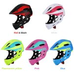 Casque intgral de vlo pour enfants, scurit pour enfants, quitation, skateboard, roller, casque de ...