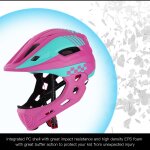 Casque intgral de vlo pour enfants, scurit pour enfants, quitation, skateboard, roller, casque de ...