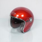 Casque jet homme femme taille xs 53 - 54 torx salt lake rainbow red gloss neuf