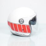 Casque jet torx pour deux roues torx taille xs salt lake tz white red shiny neuf Casque jet torx pour deux roues torx taille xs salt lake tz white red shiny neuf