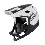 Casque kenny split - blanc / noir - l