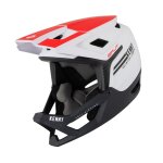 Casque kenny split - rouge / blanc - s