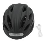 Casque lumineux led respirant pc structure solide rglable casque de vlo dtachable sr pour le roller ...