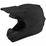 Casque moto cross polyacrylite troy lee designs gp - noir mat - l