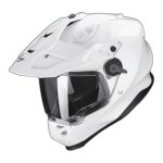 Casque moto int�gral scorpion adf - 9000 air solid ece 22 - 06 - blanc perle - l