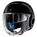Casque moto jet shark shark nano blank - noir - s