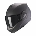 Casque moto modulable scorpion exo - tech evo solid ece 22 - 06 - anthracite mat - 2xl