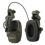Casque de protection electronique pour le tir et la chasse, version monte sur casque, cache - oreilles ...
