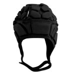 Casque de rugby headguard headgear pour le football le noir