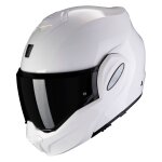 Casque scorpion exo exo - tech evo solid blanc l