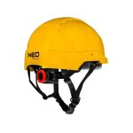 Casque de s�curit� pour travaux en hauteur neotools 97 - 210 plastique abs - jaune