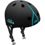 Casque skate - avec molette d'ajustement - skids control carbone - jk525102 Casque skate - avec molette d'ajustement - skids control carbone - jk525102